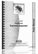 Parts Manual for Huber all Separator