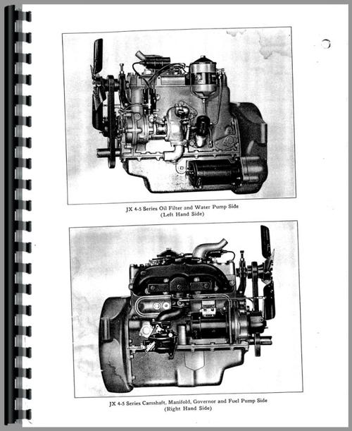 Service Manual for Hercules Engines JX4-C3 Engine Sample Page From Manual