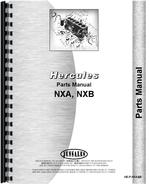Parts Manual for Hercules Engines NXA Engine