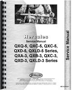 Service Manual for Hercules Engines QXA-3 Engine