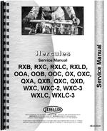 Service Manual for Hercules Engines QXA Engine