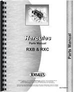 Parts Manual for Hercules Engines RX Engine