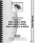 Parts Manual for Hercules Engines WXA Engine