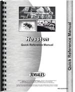 Service Manual for Hesston 100-90 Quick Reference