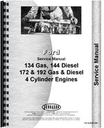 Service Manual for Hesston 300 Windrower Ford Engine