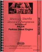 Service Manual for Hesston 620 Windrower Massey Harris Engine