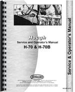 Service & Operators Manual for Hough H-70 Pay Loader