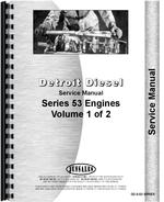 Service Manual for Hough H-30B Pay Loader Detroit Diesel Engine