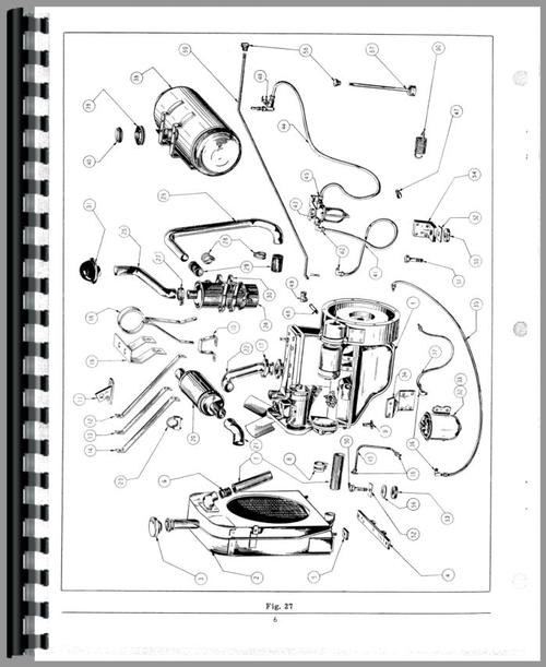 Parts Manual for Hough HA Pay Loader Sample Page From Manual