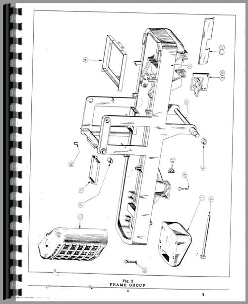 Parts Manual for Hough HF Pay Loader Sample Page From Manual