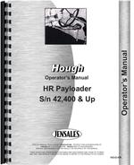 Operators Manual for Hough HR Pay Loader