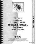 Parts Manual for Hough TD-2255SL Paymover Tug