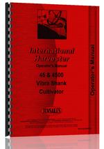 Operators Manual for International Harvester 4500 Cultivator Folding Wing