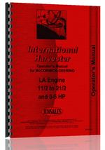 Operators Manual for International Harvester LA Hit & Miss Engines