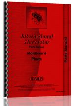 Parts Manual for International Harvester 641 Plow