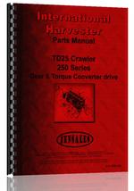 Parts Manual for International Harvester TD25 Crawler