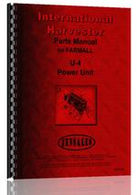 Parts Manual for International Harvester U4 Power Unit