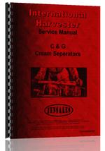 Service Manual for International Harvester All Cream Separator