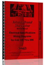 Service Manual for International Harvester All Electrical Specs and Wiring Diagrams