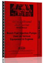 Service Manual for International Harvester Robert Bosch Engine