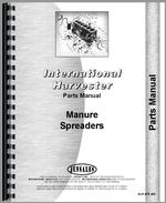 Parts Manual for International Harvester 102 Manure Spreader