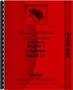 Parts Manual for International Harvester 140 Tractor Engine