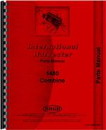 Parts Manual for International Harvester 1480 Combine