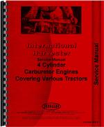 Service Manual for International Harvester 161 Windrower Engine