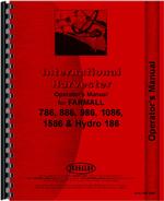 Operators Manual for International Harvester 186 Hydro Tractor