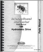 Parts Manual for International Harvester 186 Hydro Tractor