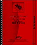 Parts Manual for International Harvester 21206 Tractor