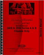 Service Manual for International Harvester 2500 Industrial Tractor