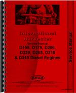 Service Manual for International Harvester 250A Industrial Tractor Engine