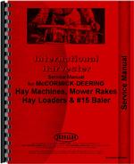 Service Manual for International Harvester 25 V Mower