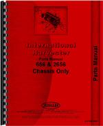 Parts Manual for International Harvester 2656 Industrial Tractor