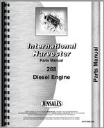 Parts Manual for International Harvester 268 Engine