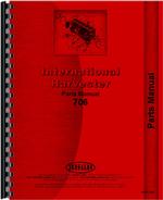 Parts Manual for International Harvester 2706 Industrial Tractor