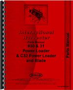 Parts Manual for International Harvester 30 Loader Attachment