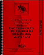 Parts Manual for International Harvester 300 Tractor Implements