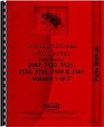 Parts Manual for International Harvester 340 Tractor Backhoe Attachment