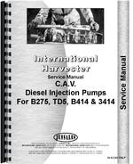 Service Manual for International Harvester 3444 Industrial Tractor Diesel Pump