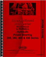 Service Manual for International Harvester 350 Tractor Behlen Power Steering