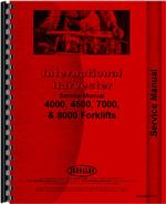 Service Manual for International Harvester 4000 Forklift