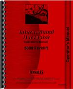 Operators Manual for International Harvester 5410 Forklift