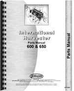 Parts Manual for International Harvester 600 Tractor