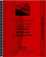 Operators Manual for International Harvester B Tractor Implement Attachments