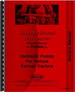 Service Manual for International Harvester All Cessnal Hydraulic Pumps