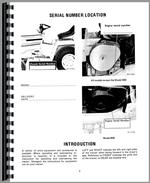 Operators Manual for International Harvester Cub Cadet 800 Lawn & Garden Tractor