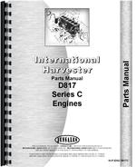 Parts Manual for International Harvester DTI817C Engine
