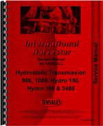 Service Manual for International Harvester All Hydrostatic Transmissions
